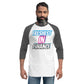 FIF 3/4 sleeve Raglan Shirt